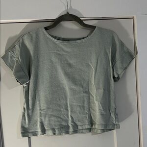 Madewell Sage Green Short Sleeve Tee